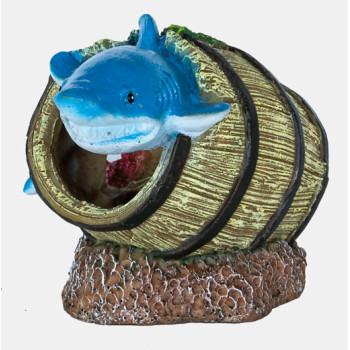 Deco Barrel Shark